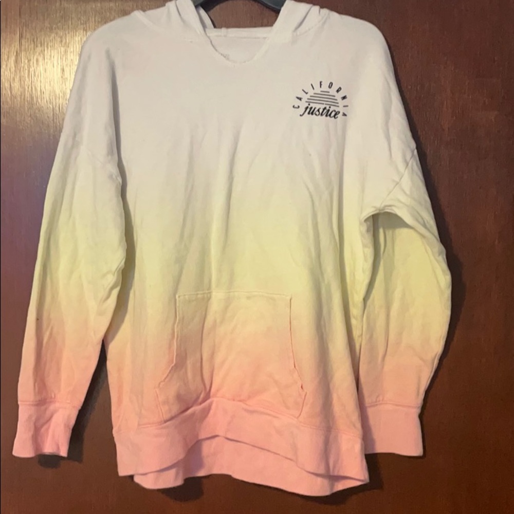 Justice light sweatshirt